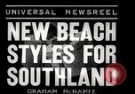 Image of beach wear New York United States USA, 1935, second 6 stock footage video 65675038434