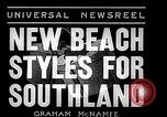 Image of beach wear New York United States USA, 1935, second 7 stock footage video 65675038434