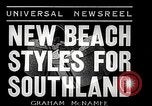 Image of beach wear New York United States USA, 1935, second 8 stock footage video 65675038434