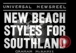 Image of beach wear New York United States USA, 1935, second 9 stock footage video 65675038434