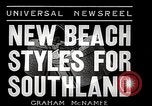 Image of beach wear New York United States USA, 1935, second 10 stock footage video 65675038434