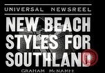 Image of beach wear New York United States USA, 1935, second 11 stock footage video 65675038434