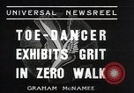 Image of toe dancer Buffalo New York USA, 1935, second 4 stock footage video 65675038438