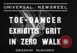 Image of toe dancer Buffalo New York USA, 1935, second 7 stock footage video 65675038438