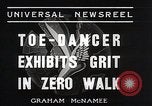 Image of toe dancer Buffalo New York USA, 1935, second 11 stock footage video 65675038438