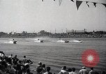 Image of motor boat race Long Beach California USA, 1937, second 11 stock footage video 65675038439