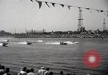 Image of motor boat race Long Beach California USA, 1937, second 13 stock footage video 65675038439