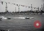 Image of motor boat race Long Beach California USA, 1937, second 15 stock footage video 65675038439