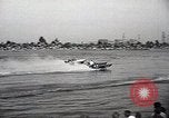 Image of motor boat race Long Beach California USA, 1937, second 20 stock footage video 65675038439