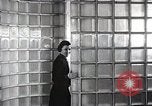 Image of Glass block building material at newspaper printing and press company Columbus Ohio USA, 1937, second 32 stock footage video 65675038440