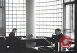 Image of Glass block building material at newspaper printing and press company Columbus Ohio USA, 1937, second 36 stock footage video 65675038440