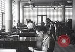Image of Glass block building material at newspaper printing and press company Columbus Ohio USA, 1937, second 39 stock footage video 65675038440