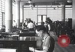 Image of Glass block building material at newspaper printing and press company Columbus Ohio USA, 1937, second 40 stock footage video 65675038440