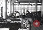 Image of Glass block building material at newspaper printing and press company Columbus Ohio USA, 1937, second 41 stock footage video 65675038440