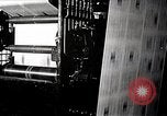 Image of Glass block building material at newspaper printing and press company Columbus Ohio USA, 1937, second 54 stock footage video 65675038440