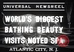 Image éléphant Atlantic City New Jersey USA, 1937, de la seconde 7 séquences d'archives historiques vidéo 65675038442