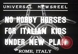 Standbild faschistischen Jugendorganisation Rom Italien, 1937, aus Sekunde 5 historischem Filmmaterial Videoclip 65675038444