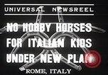 Standbild faschistischen Jugendorganisation Rom Italien, 1937, aus Sekunde 7 historischem Filmmaterial Videoclip 65675038444