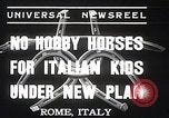 Standbild faschistischen Jugendorganisation Rom Italien, 1937, aus Sekunde 8 historischem Filmmaterial Videoclip 65675038444