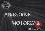 Immagine di Airphibian aerobile auto volante Danbury Connecticut USA, 1946, secondo 1 filmato di repertorio 65675038447