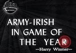 Image of Army versus Notre Dame New York United States USA, 1946, second 1 stock footage video 65675038450