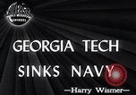 Standbild Georgia Tech versus Navy Atlanta Georgia USA, 1946, aus Sekunde 3 historischem Filmmaterial Videoclip 65675038451