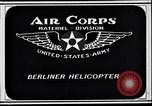 Standbild Berliner Hubschrauber Washington DC USA, 1925, aus Sekunde 4 historischem Filmmaterial Videoclip 65675038464