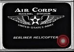 Standbild Berliner Hubschrauber Washington DC USA, 1925, aus Sekunde 6 historischem Filmmaterial Videoclip 65675038464