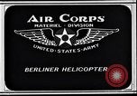 Standbild Berliner Hubschrauber Washington DC USA, 1925, aus Sekunde 7 historischem Filmmaterial Videoclip 65675038464