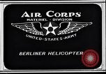 Standbild Berliner Hubschrauber Washington DC USA, 1925, aus Sekunde 10 historischem Filmmaterial Videoclip 65675038464