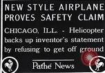 Standbild Freak Hubschrauber Chicago Illinois USA, 1925, aus Sekunde 4 historischem Filmmaterial Videoclip 65675038465