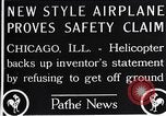 Standbild Freak Hubschrauber Chicago Illinois USA, 1925, aus Sekunde 5 historischem Filmmaterial Videoclip 65675038465