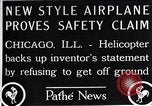 Standbild Freak Hubschrauber Chicago Illinois USA, 1925, aus Sekunde 12 historischem Filmmaterial Videoclip 65675038465