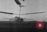 Standbild D'Ascanio Hubschrauber Ciampino Italien, 1930, aus Sekunde 47 historischem Filmmaterial Videoclip 65675038467