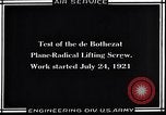 Image of De Bothezat helicopter Dayton Ohio USA, 1921, second 40 stock footage video 65675038468