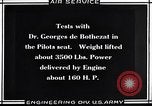 Standbild De Bothezat Helikopter test Dayton Ohio USA, 1922, aus Sekunde 25 historischem Filmmaterial Videoclip 65675038470