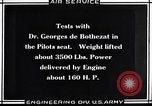 Standbild De Bothezat Helikopter test Dayton Ohio USA, 1922, aus Sekunde 36 historischem Filmmaterial Videoclip 65675038470
