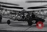 Standbild De Bothezat Helikopter test Dayton Ohio USA, 1922, aus Sekunde 46 historischem Filmmaterial Videoclip 65675038470