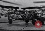 Standbild De Bothezat Helikopter test Dayton Ohio USA, 1922, aus Sekunde 51 historischem Filmmaterial Videoclip 65675038470
