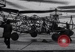 Standbild De Bothezat Helikopter test Dayton Ohio USA, 1922, aus Sekunde 55 historischem Filmmaterial Videoclip 65675038470
