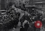 Image of German troops marching into Oslo Norway, 1940, second 15 stock footage video 65675038486