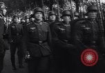 Image of German troops marching into Oslo Norway, 1940, second 32 stock footage video 65675038486