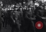 Image of German troops marching into Oslo Norway, 1940, second 37 stock footage video 65675038486