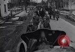 Image of German troops marching into Oslo Norway, 1940, second 41 stock footage video 65675038486