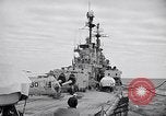 Standbild amerikanischen Kreuzer USS Saint Paul westlichen pazifischen Ozean, 1957, aus Sekunde 9 historischem Filmmaterial Videoclip 65675038495