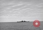 Standbild amerikanischen Kreuzer USS Saint Paul westlichen pazifischen Ozean, 1957, aus Sekunde 35 historischem Filmmaterial Videoclip 65675038495