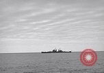 Standbild amerikanischen Kreuzer USS Saint Paul westlichen pazifischen Ozean, 1957, aus Sekunde 37 historischem Filmmaterial Videoclip 65675038495
