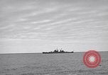 Standbild amerikanischen Kreuzer USS Saint Paul westlichen pazifischen Ozean, 1957, aus Sekunde 38 historischem Filmmaterial Videoclip 65675038495