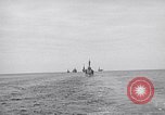 Standbild amerikanischen Kreuzer USS Saint Paul westlichen pazifischen Ozean, 1957, aus Sekunde 48 historischem Filmmaterial Videoclip 65675038495