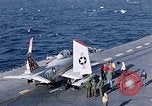 Image of FJ 3 aircraft catapulted California United States USA, 1956, second 12 stock footage video 65675038506